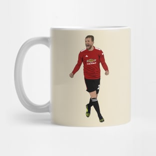 Luke Shaw Goal Celebration Vs City Mug